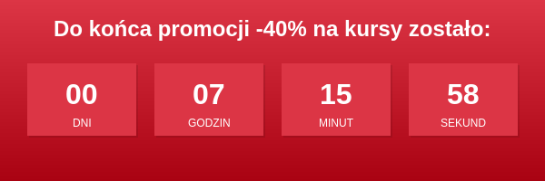 Koniec promocji - zostało niewiele czasu!